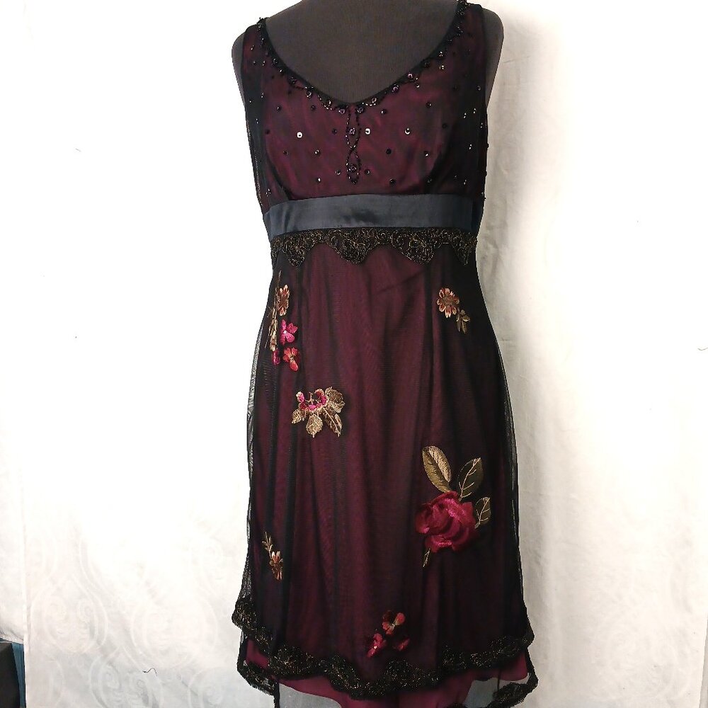 Mulit-Layer Dress w extensive embroidery and beadwork